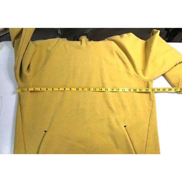 OLD NAVY-MENS YELLOW PULLOVER KANGAROO POCKET HOODIE SWEATER SIZE X-LARGE - Picture 5 of 6